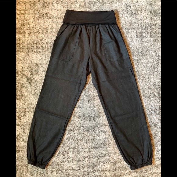 Emma’s closet - relaxed linen pants w/ rayon band - Picture 5 of 8